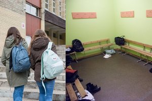 Tėvas pasibaisėjo: mokytoja dukrai trenkė per užpakalį ir vilko už plaukų, o direktorius pateikė kitą versiją