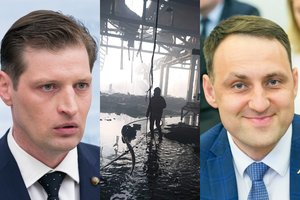 Dėl užteršto Alytaus gaisravietės vandens – N. Cesiulio ir K. Mažeikos kaktomuša