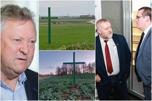 Masinė akcija plečiasi: kryžius Lietuvoje statantys ūkininkai supriešino valdžią – stojo prieš savus