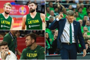 D. Maskoliūno žinutė dėl rinktinės dueto: ką reiškia „šiai dienai“ ir kas laukia D. Motiejūno