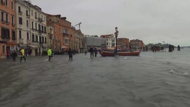 Neeilinis įvykis garsioje Venecijos vietoje – per tūkstantį metų taip nutiko tik šešis kartus