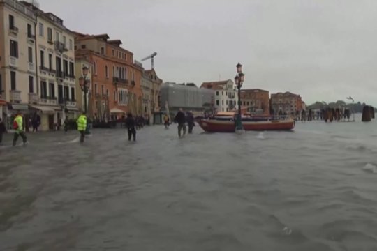 Neeilinis įvykis garsioje Venecijos vietoje – per tūkstantį metų taip nutiko tik šešis kartus