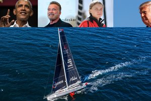 Draugų ir priešų Amerikoje susiradusi Greta Thunberg laivu per Atlantą grįžta namo