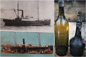 Nuskendusiame laive – milijonų vertas krovinys, gabentas Rusijos carui