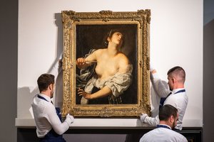 Neseniai atrasta Artemisios drobė parduota už rekordinę 4,8 mln. eurų sumą