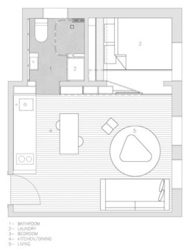 „Darlinghurst“ apartamentai / architektų biuras „Brad Swartz Architect“. <br>Brad Swartz Architect / archdaily.com vizual.