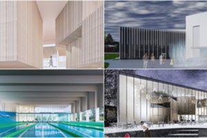 Architektai pateikė 10 idėjų naujajam Panevėžio baseinui – įvertinkite