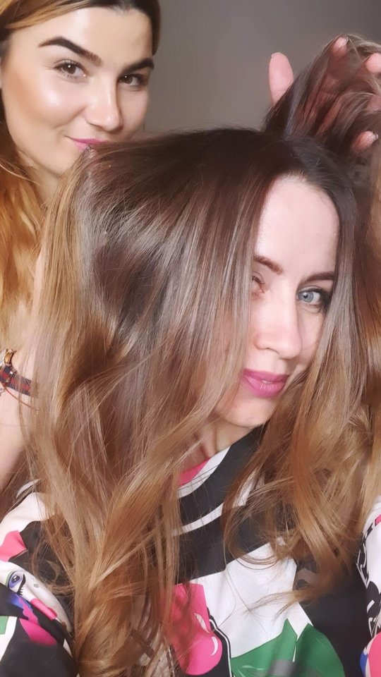  Ingrida Kazlauskaitė pakeitė plaukų spalvą.<br>Nuotr. iš asmeninio archyvo 