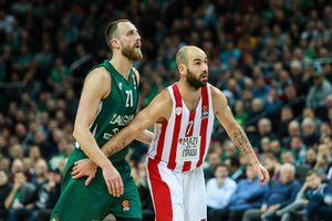 Š. Jasikevičiaus auklėtiniai suklupo Pirėjuje prieš K. Kemzūros kariauną