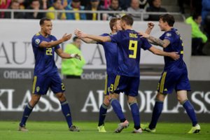 Švedijos rinktinė prisijungė prie Europos čempionato dalyvių