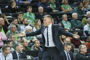 Š. Jasikevičius liko patenkintas pavykusia repeticija Pasvalyje prieš dvigubą Eurolygos savaitę 