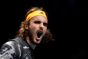 21-erių graikas S. Tsitsipas tapo baigiamojo ATP turnyro Londone čempionu