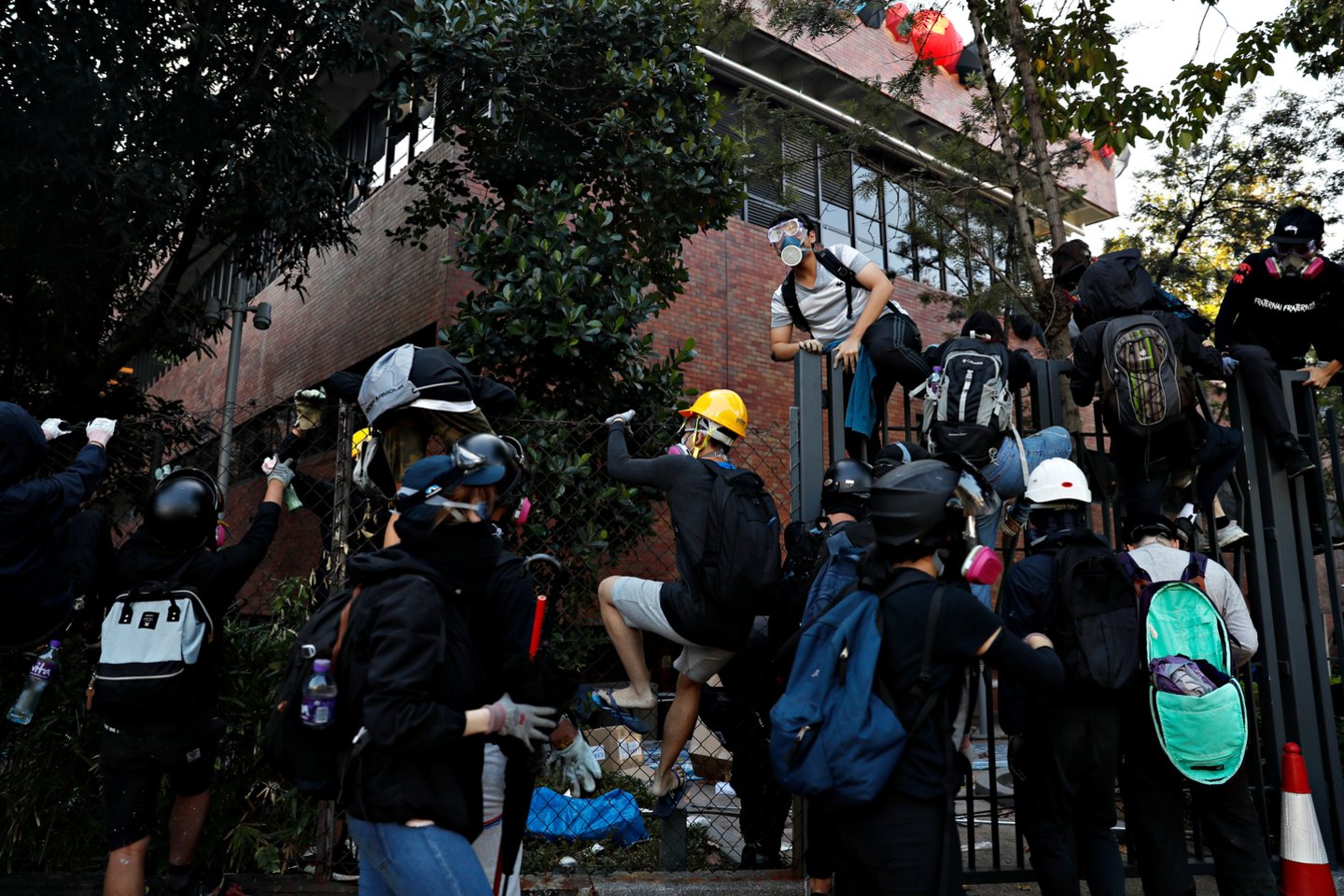  Protestai Honkonge.<br> Reuters/Scanpix nuotr.