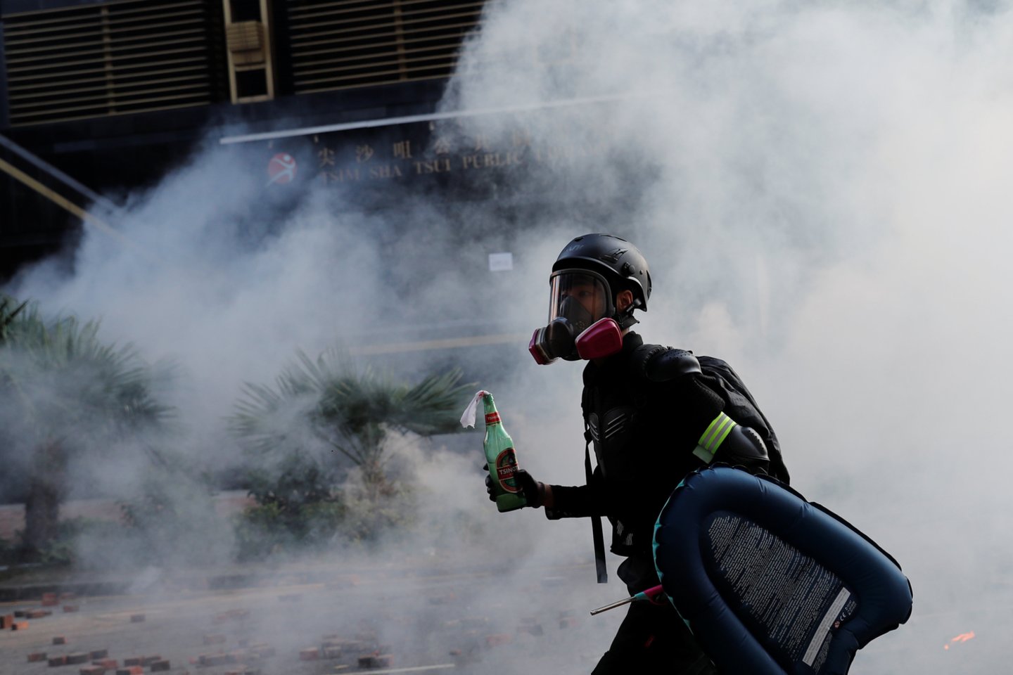 Protestai Honkonge.<br> Reuters/Scanpix nuotr.