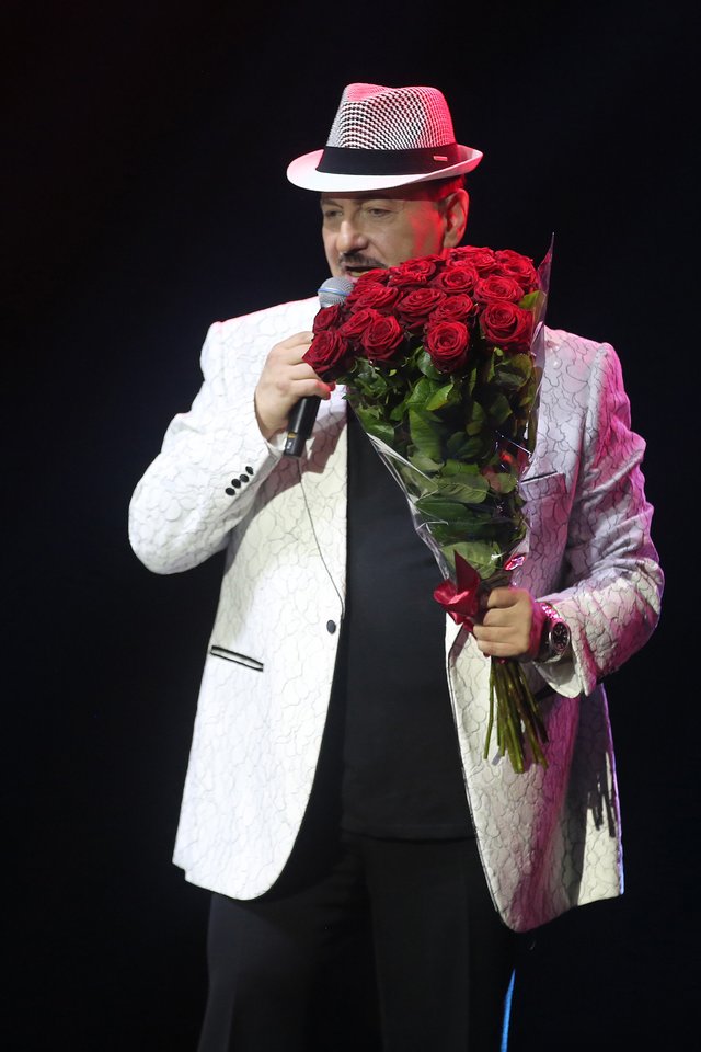 Simono Donskovo pasirodymas Klaipėdoje. <br>E.Jankausko nuotr. 