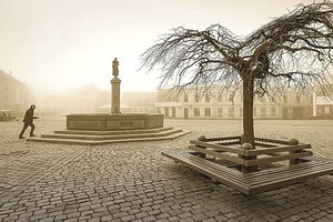 Klaipėdos simboliu tapusią skulptūrą atrado kino kūrėjai