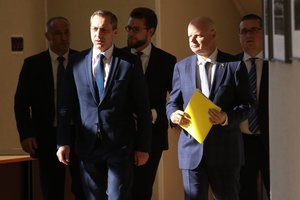 Trečiadienį Sauliui Skverneliui nustatytas laikinas nedarbingumas