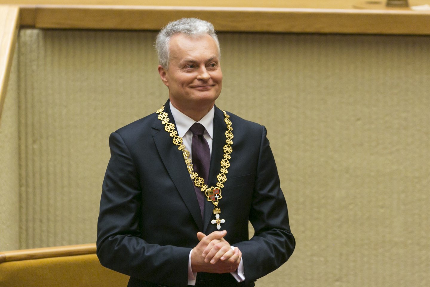 Gitano Nausėdos inauguracija.<br>T.Bauro nuotr.