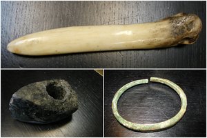 Sulaikytas kėdainietis: į Latviją vyras gabeno neolito laikotarpio vertybes