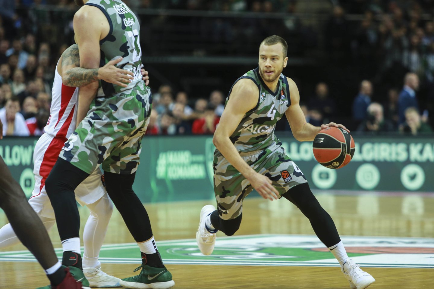 Kauno komanda namuose pralaimėjo Belgrado klubui.<br>G.Bitvinsko nuotr.