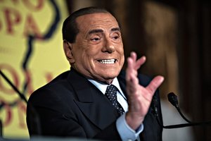 Buvęs Italijos premjeras Silvio Berlusconi paguldytas į ligoninę