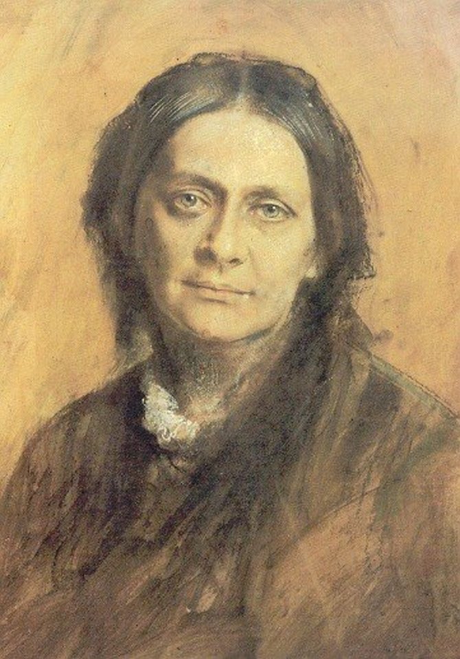  C.Schumann. F. von Lenbacho pastelė, 1878 m.<br> Wikipedia nuotr.