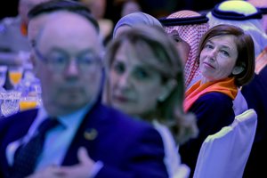 Prancūzijos gynybos ministrė kritikuoja JAV dėl neveiklumo Artimuosiuose Rytuose