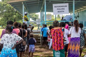 Bugenvilyje prasidėjęs referendumas gali atvesti prie naujos valstybės įkūrimo