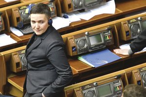 Nadija Savčenko rėžė: „Ukrainos iki 2023-ųjų nebeliks“