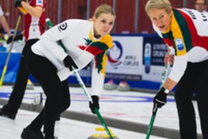 Skirtingi Lietuvos akmenslydininkų keliai: vyrai išsaugojo vietą Europos čempionato antrame divizione, moterys – ne