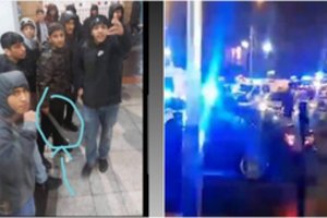 Kraupus išpuolis Jungtinėje Karalystėje: mačetėmis ginkluoti paaugliai puolė policininkus