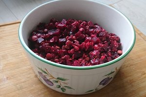 Burokėlių ir lęšių mišrainė: garstyčių užpilas jai tiko tobulai 