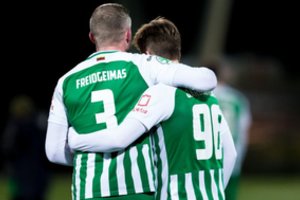 A lyga: prizininkų išsidėstymas trečią kartą iš eilės nepasikeitė