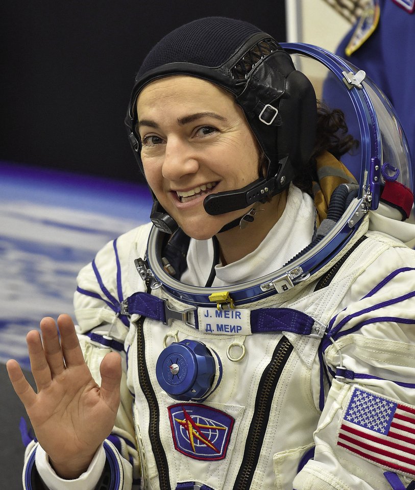  Astronautė Christina Koch.<br>Scanpix nuotr.