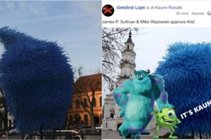 Dėl Kauno eglutės kilo šurmulys – paaiškino, ką matote nuotraukose