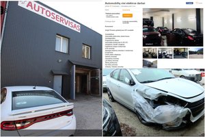 Į servisą Kaune nuvarę mašinas žmonės jų neatgavo: buvo išardytos ir parduotos dalimis