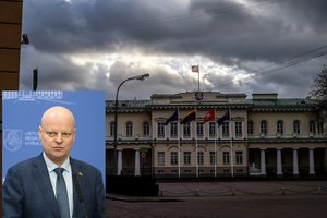 Prezidentūra atsakė dėl asfaltuojamo kelio šalia S. Skvernelio namų