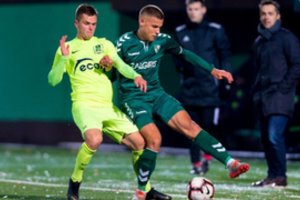 „Kauno Žalgirio“ futbolininkai A lygos sezoną Klaipėdoje sieks užbaigti pergalingai