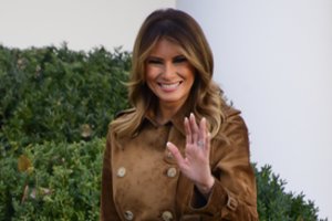 Baltimorėje nušvilpta JAV pirmoji ponia