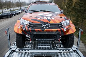 Antano Juknevičiaus lenktyninė technika pradėjo kelionę į Saudo Arabiją