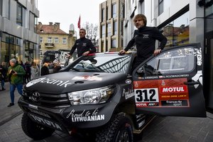 Benediktas Vanagas dalyvaus Dakaro ralyje, turi naują rėmėją 
