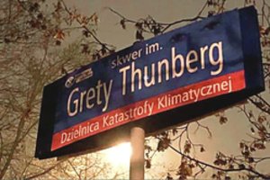 G. Thunberg sulaukė neeilinio įvertinimo – jos garbei pavadino skverą