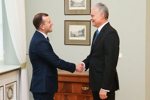 G. Nausėda apie V. Sinkevičių: galime pasidžiaugti pasiūlę gerą kandidatą, kuris buvo patvirtintas