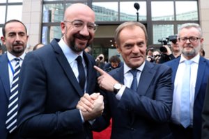 D. Tuskas perdavė Europos Sąjungos Tarybos vadovo įgaliojimus Ch. Micheliui