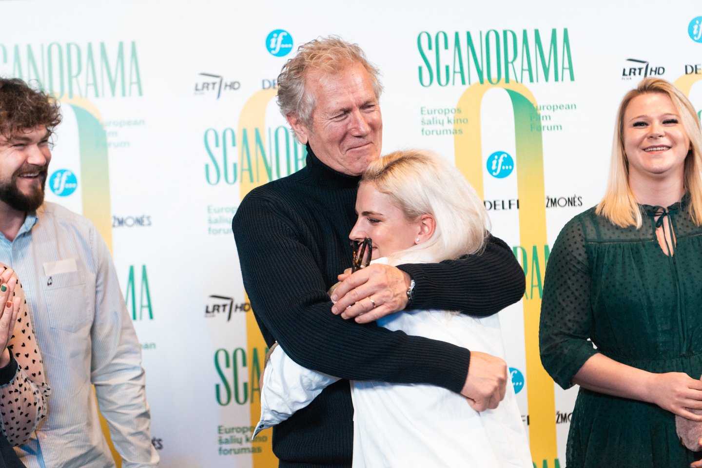 Norvegų režisierius H.P.Molandas, filmo „Vogti arklius“ autorius, lankėsi Vilniuje per „Scanoramos“ festivalį.<br>J.Auškelio („Fotodiena“) nuotr.
