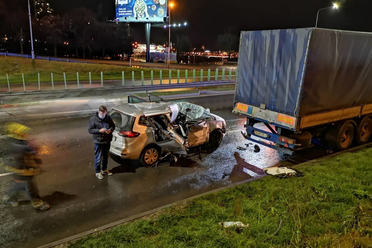Avarija Geležinio vilko gatvėje.