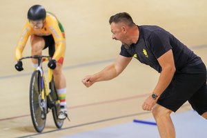 Lietuvos treko dviratininkai Honkonge – toli nuo lyderių