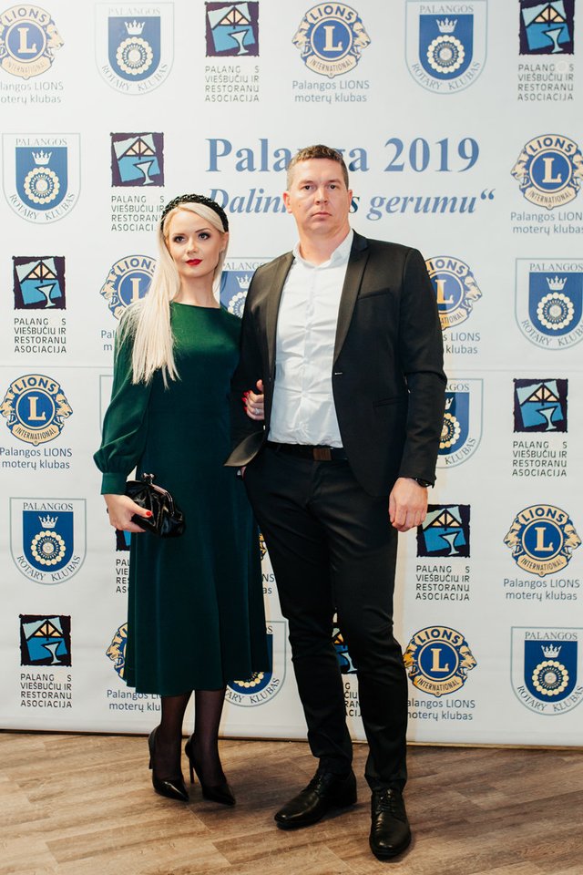 Ingrida Valaitienė su vyru.<br> L. Butkevičiaus nuotr.