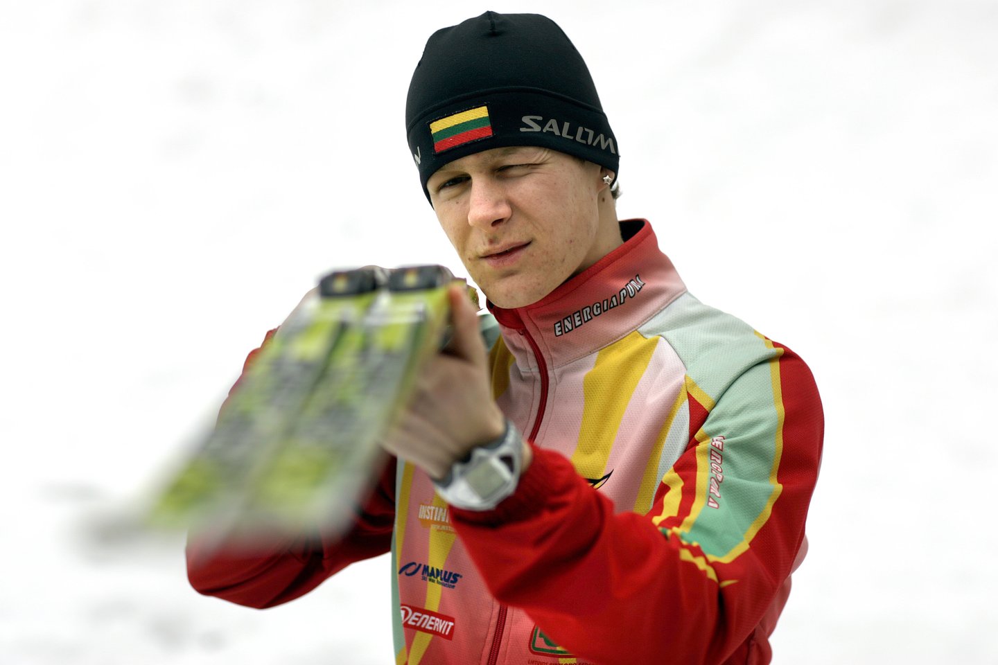 Biatlonininkas Tomas Kaukėnas<br> J.Stacevičiaus nuotr.