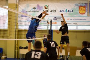 Lietuvos vyrų tinklinio čempionate – Klaipėdos ir Marijampolės klubų pergalės